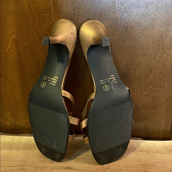 George Women's Metallic Bronze Heels - Picture 5 of 7